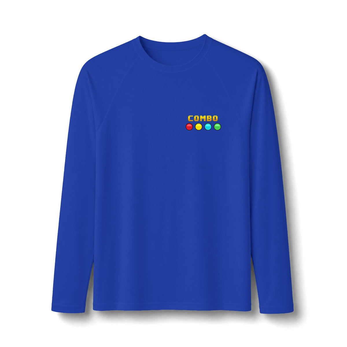 Kickboxing Rash Guard - Combo Unlocked - Pixel Art Rashguard