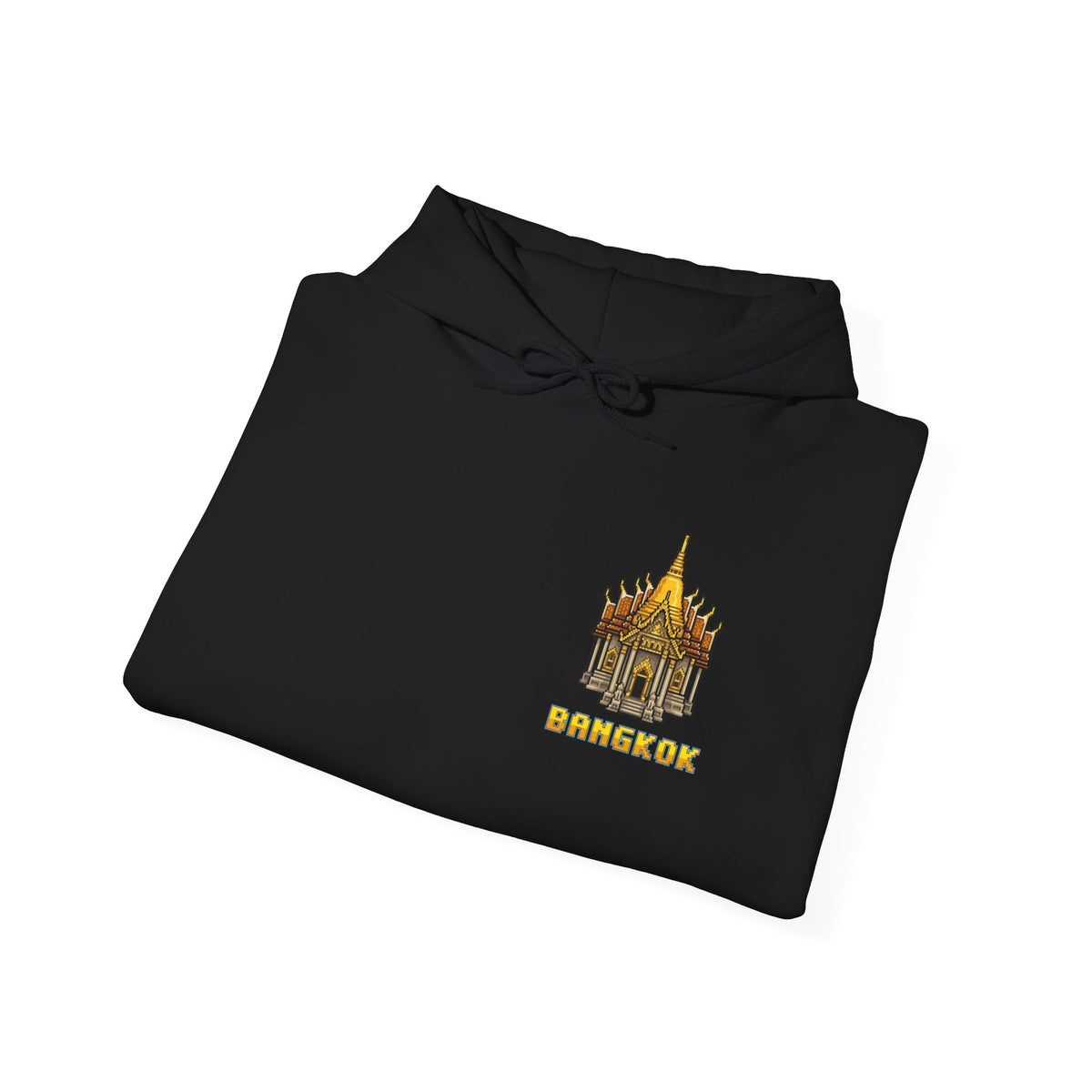 Muay Thai Hoodie - Select Stage: Bangkok Rio Tokyo - Retro Pixel Art Hoodie