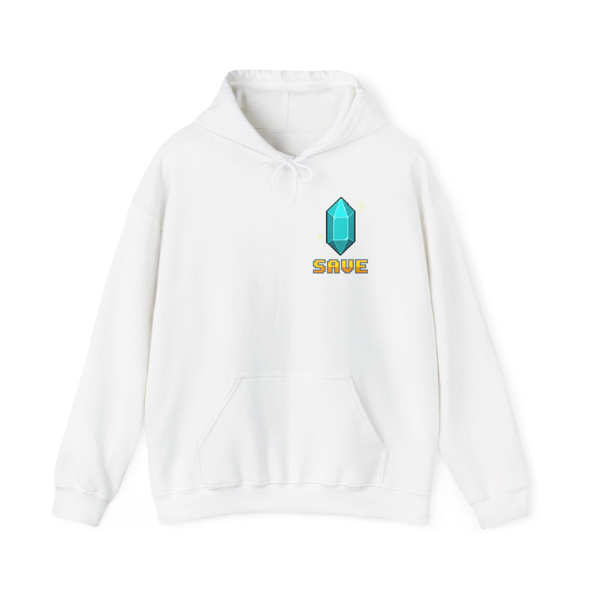 Gym Hoodie - Save Point - Retro Pixel Art Hoodie