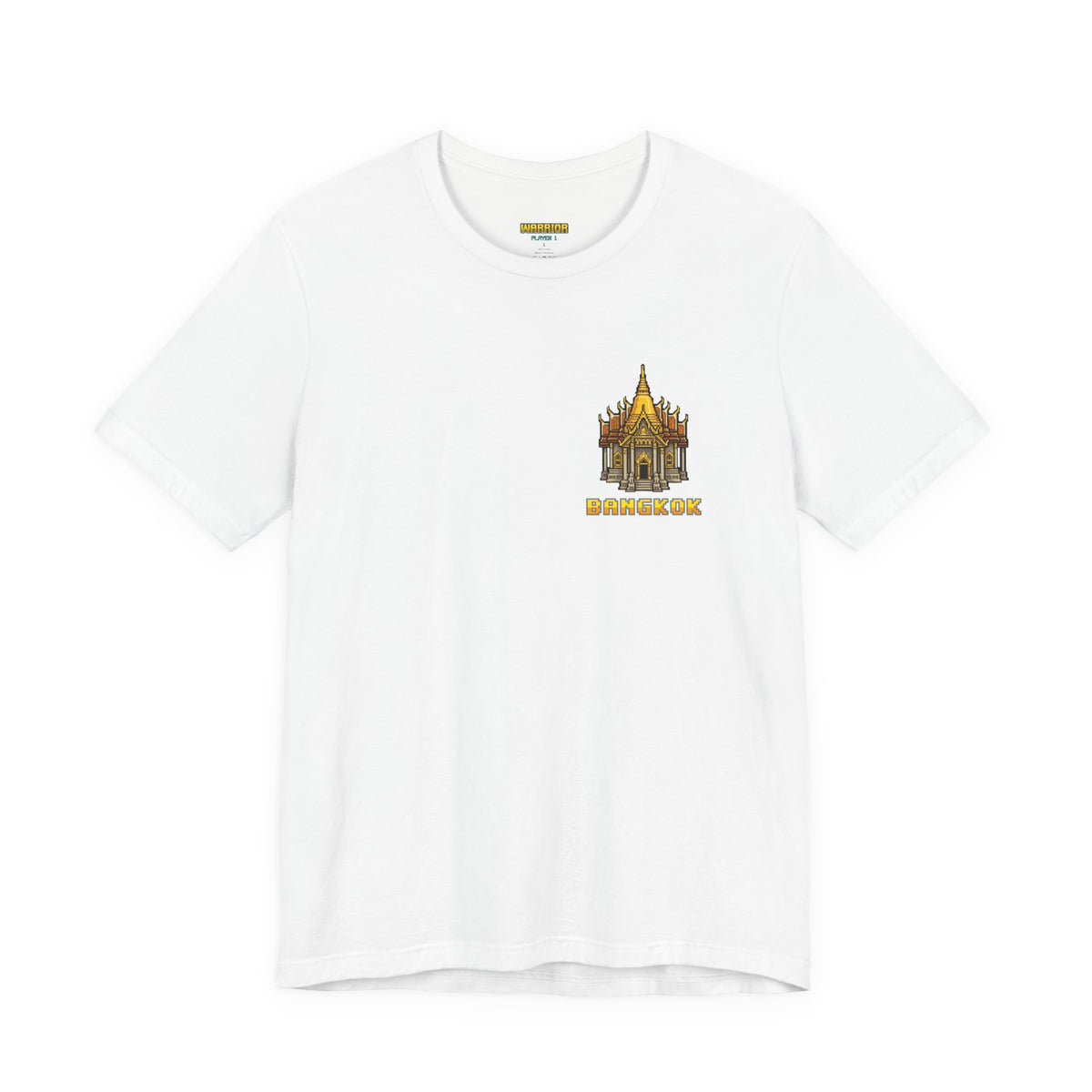 Muay Thai Shirt - Select Stage: Bangkok Rio Tokyo - Retro Pixel Art Tee