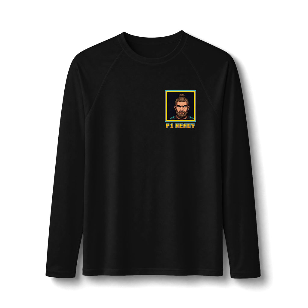 No Gi BJJ Rash Guard - Select Your Style: No-Gi - Pixel Art Rashguard
