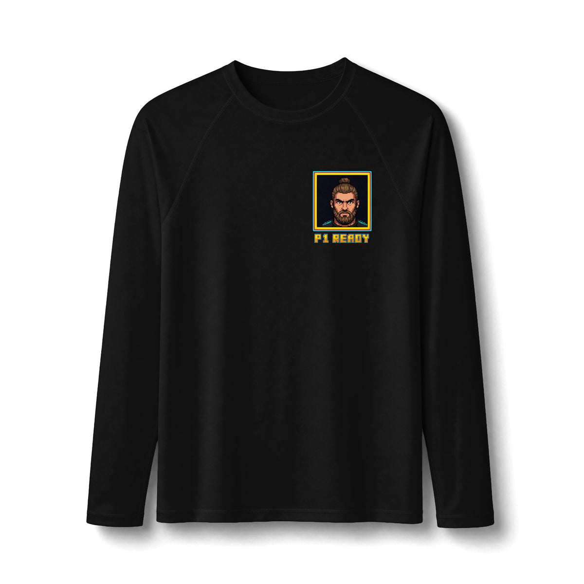 No Gi BJJ Rash Guard - Select Your Style: No-Gi - Pixel Art Rashguard