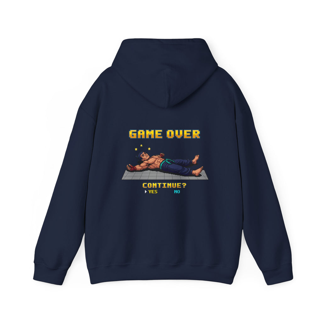 MMA Hoodie - Game Over - Retro Pixel Art Hoodie