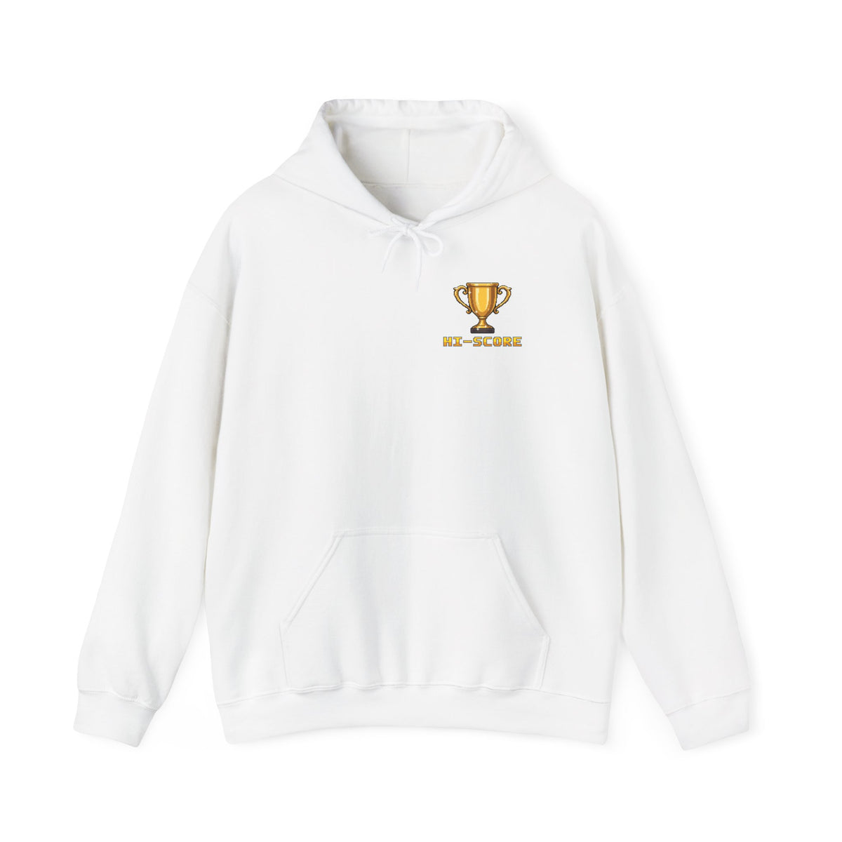 BJJ Hoodie - High Score: Armbars and Triangles - Retro Pixel Art Hoodie