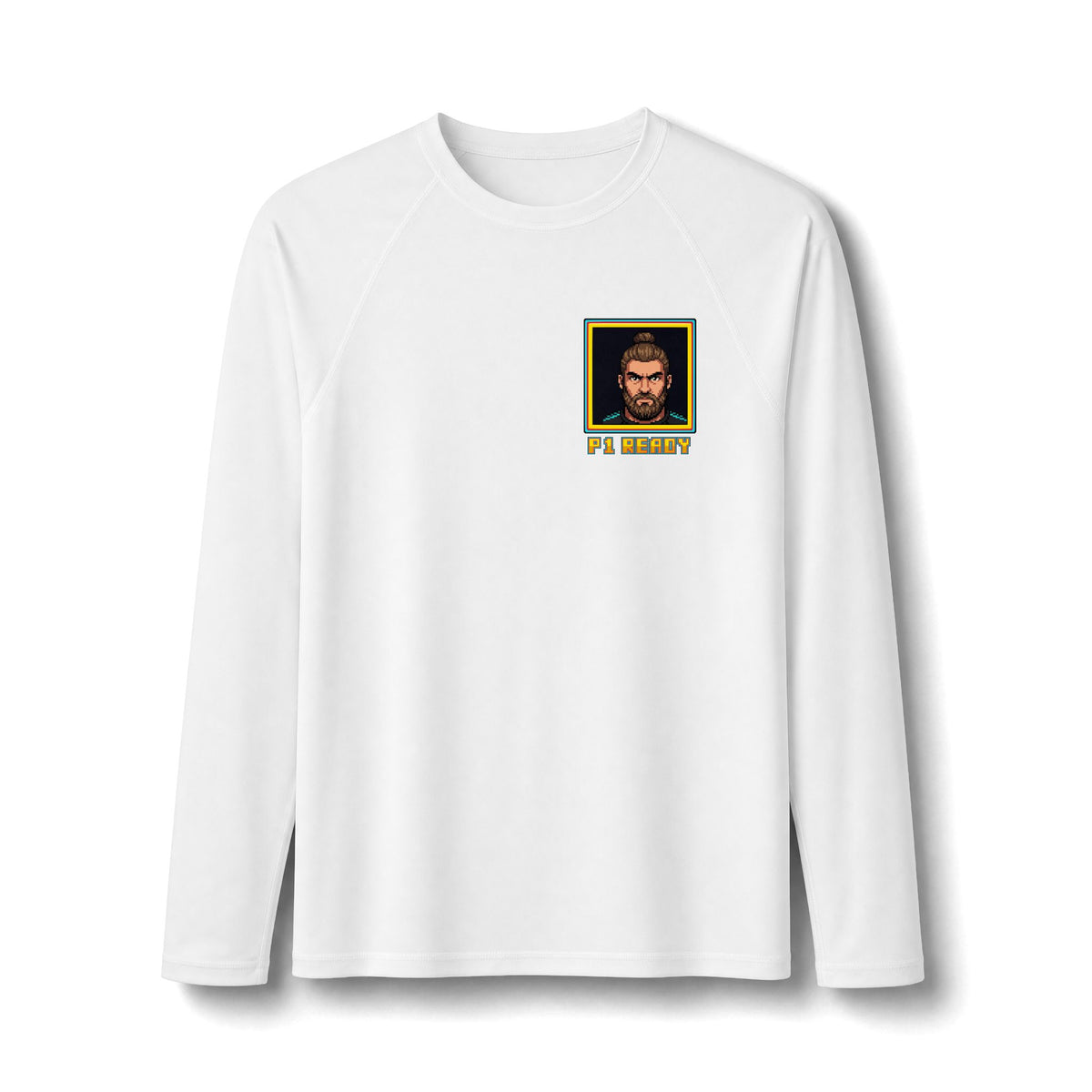No Gi BJJ Rash Guard - Select Your Style: No-Gi - Pixel Art Rashguard