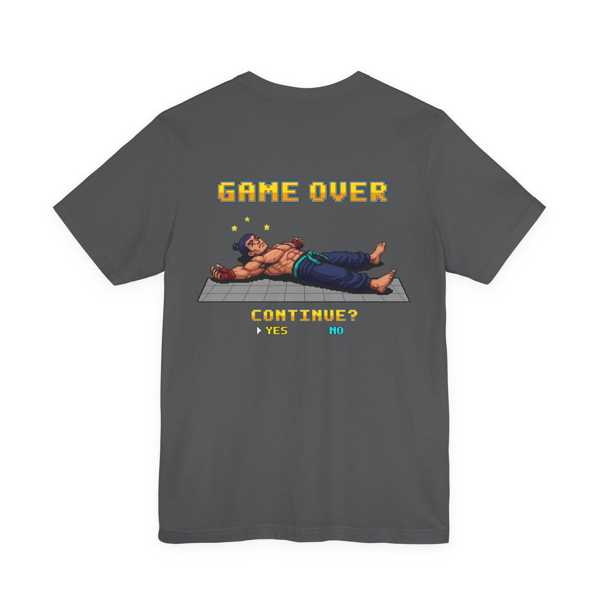 MMA Shirt - Game Over - Retro Pixel Art Tee