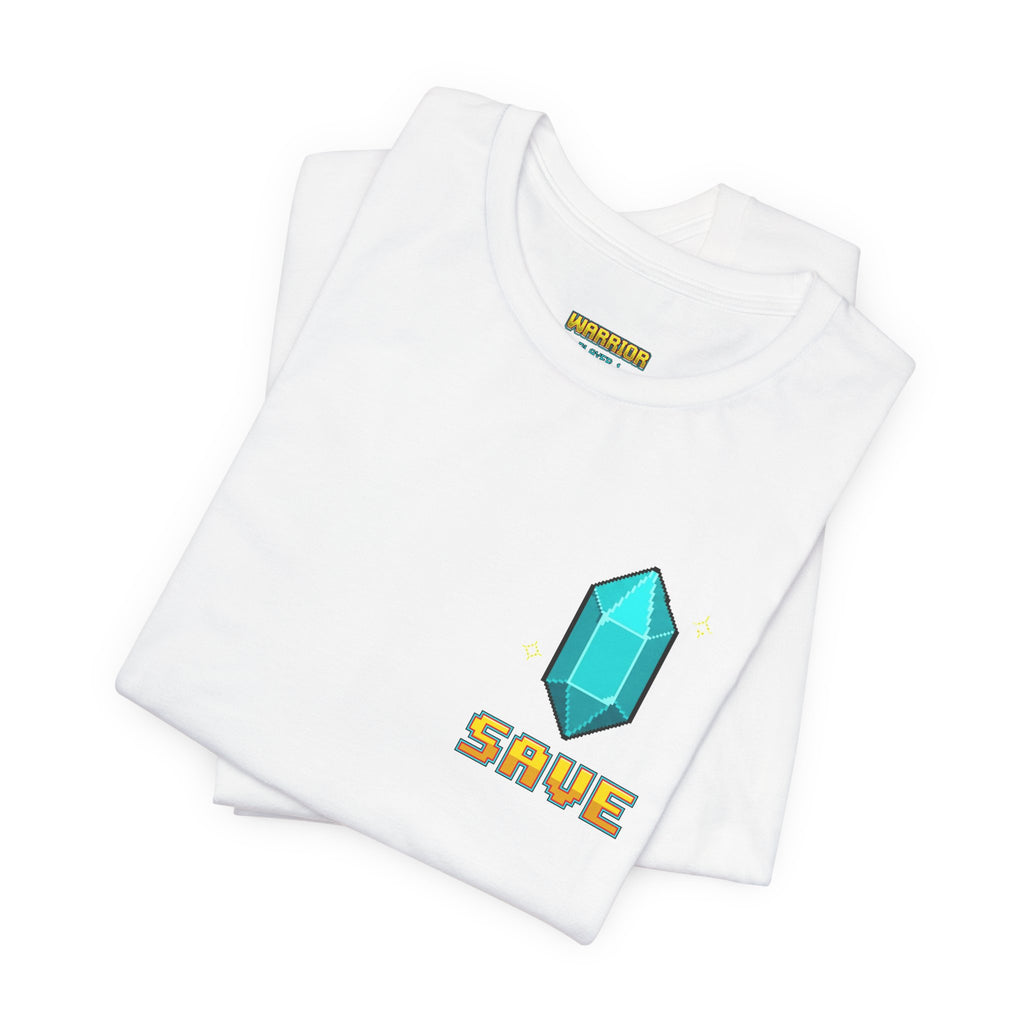 Gym Shirt - Save Point - Retro Pixel Art Tee