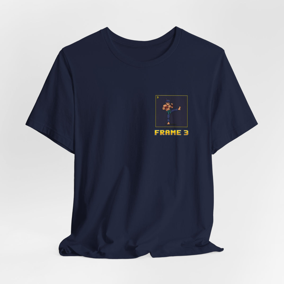 Muay Thai Shirt - Move List: Teep - Retro Pixel Art Tee