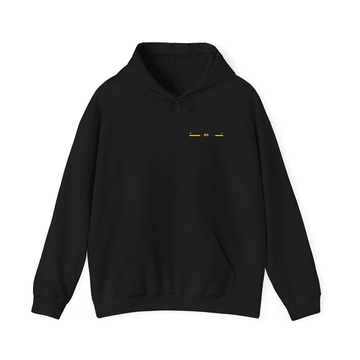 MMA Hoodie - Round 1: Muay Thai vs Jiu Jitsu - Retro Pixel Art Hoodie