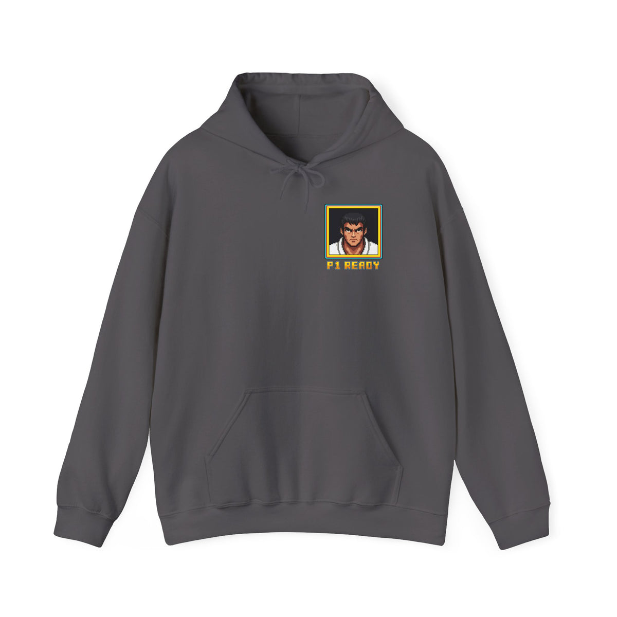 BJJ Hoodie - Select Your Style: Grappler - Retro Pixel Art Hoodie