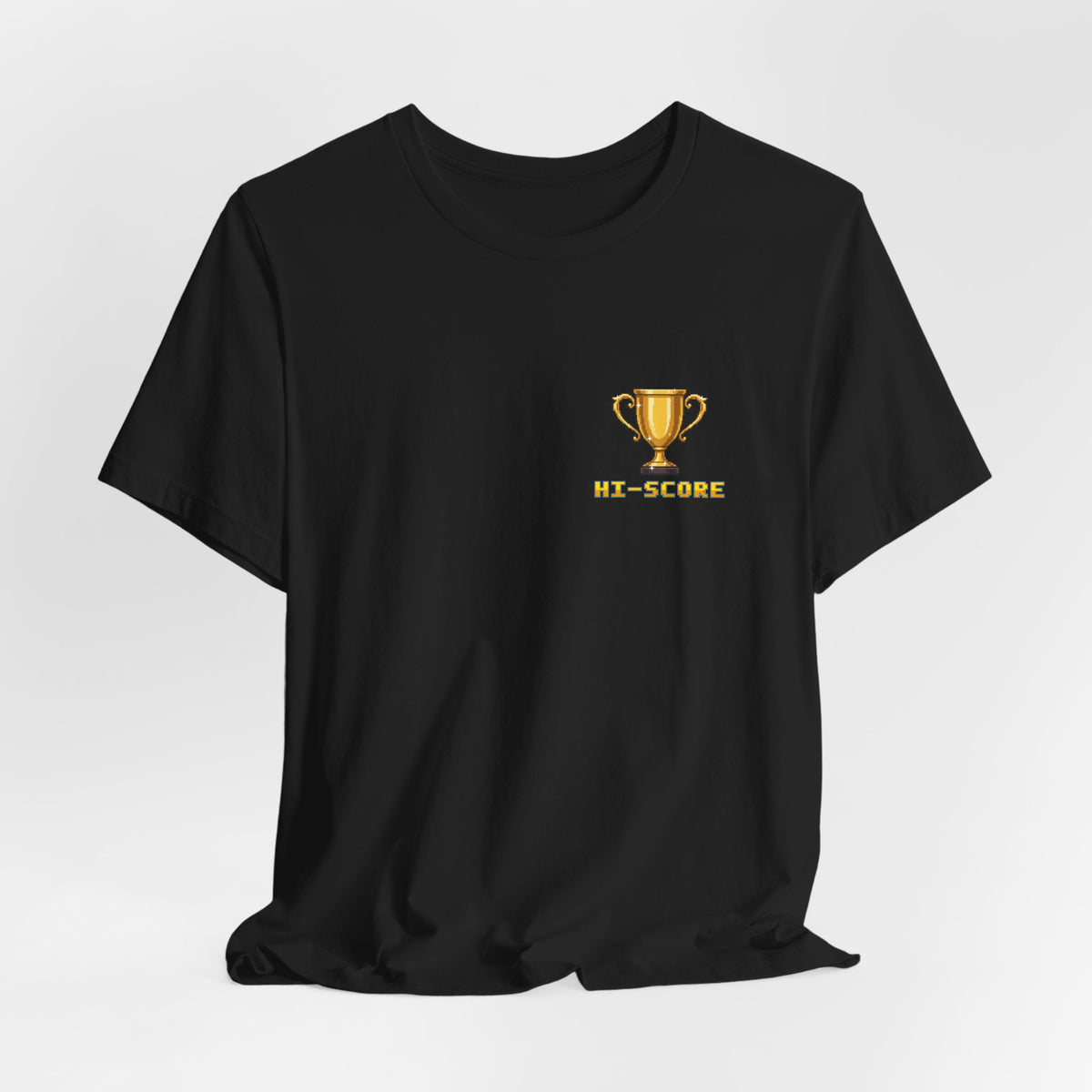 BJJ Shirt - High Score: Armbars and Triangles - Retro Pixel Art Tee