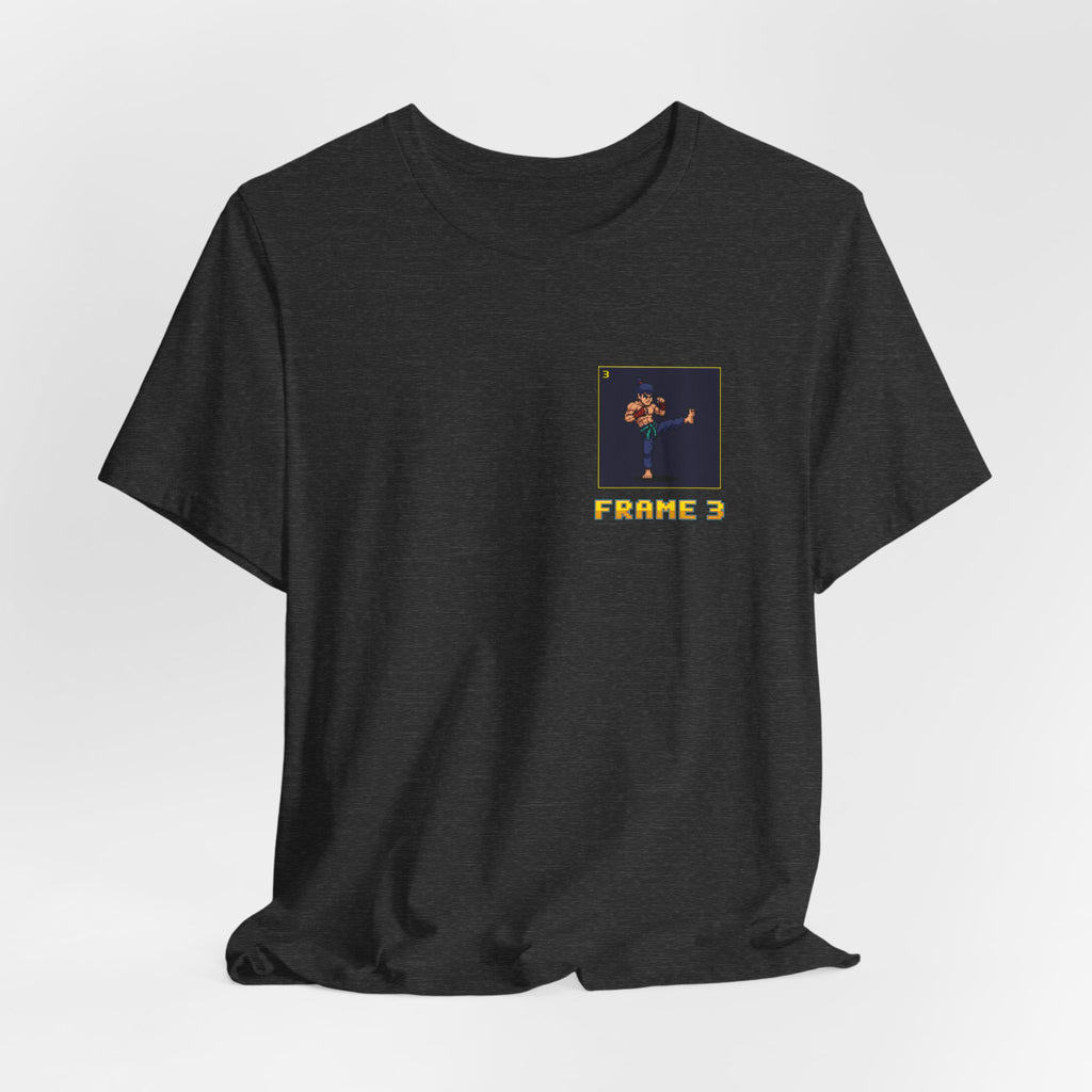 Muay Thai Shirt - Move List: Teep - Retro Pixel Art Tee