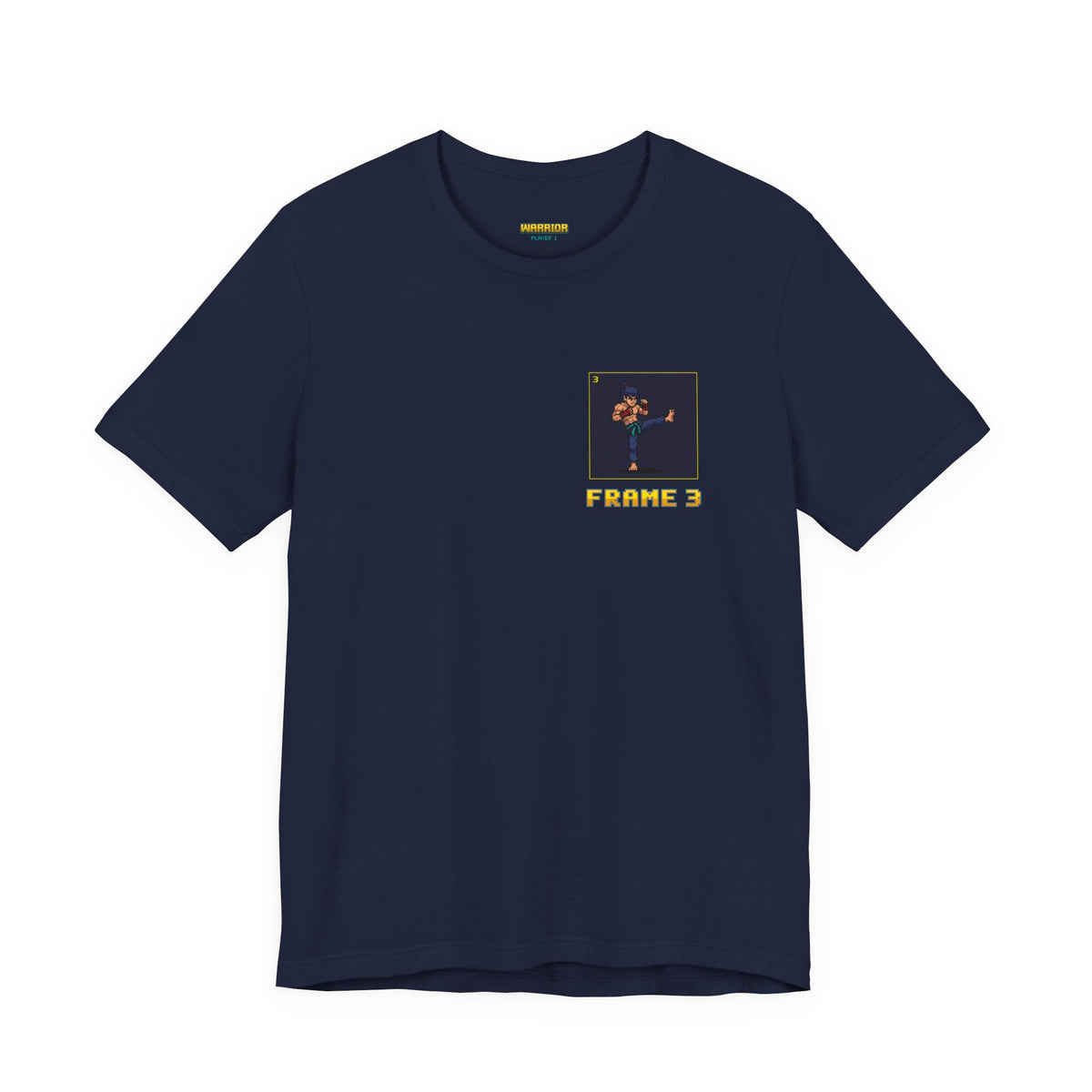 Muay Thai Shirt - Move List: Teep - Retro Pixel Art Tee