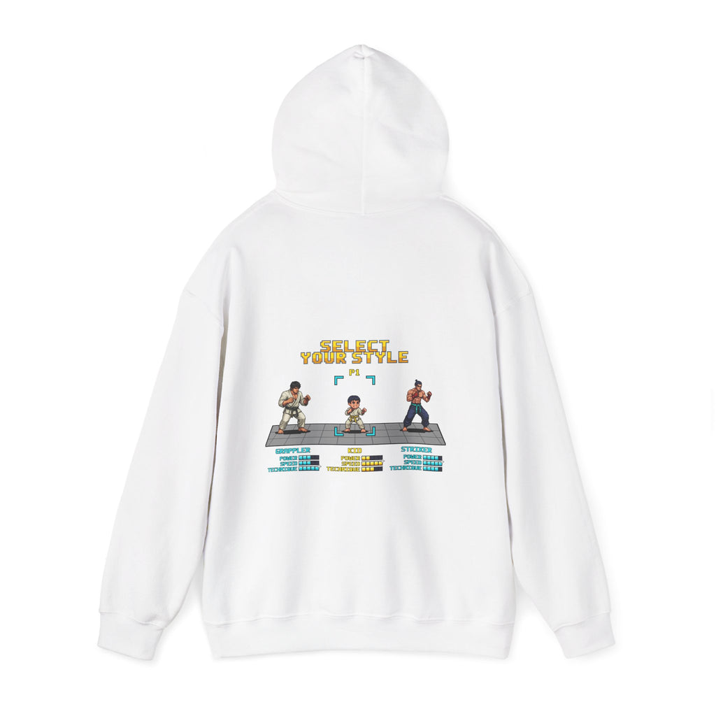 Kids Martial Arts Hoodie - Select Your Style - Retro Pixel Art Hoodie