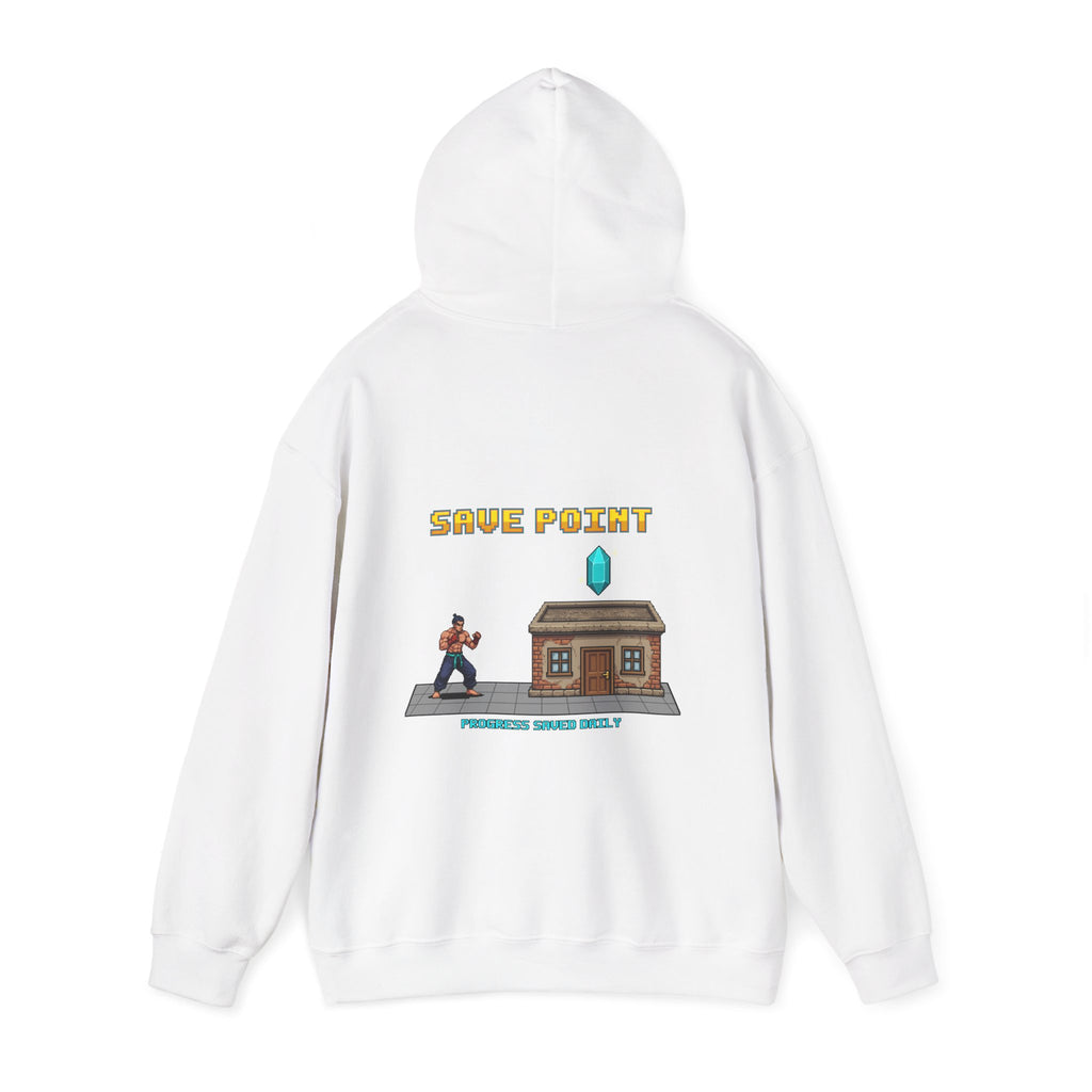 Gym Hoodie - Save Point - Retro Pixel Art Hoodie