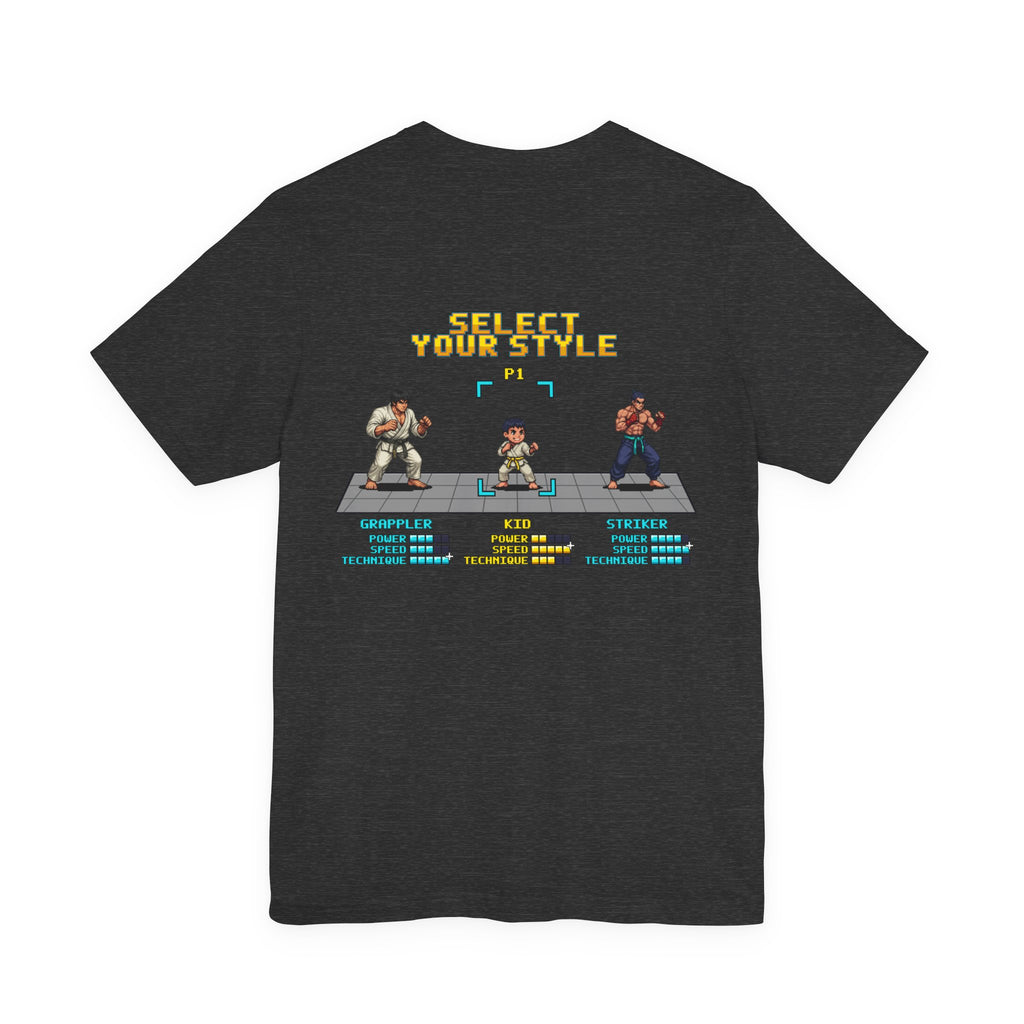 Kids Martial Arts Shirt - Select Your Style - Retro Pixel Art Tee