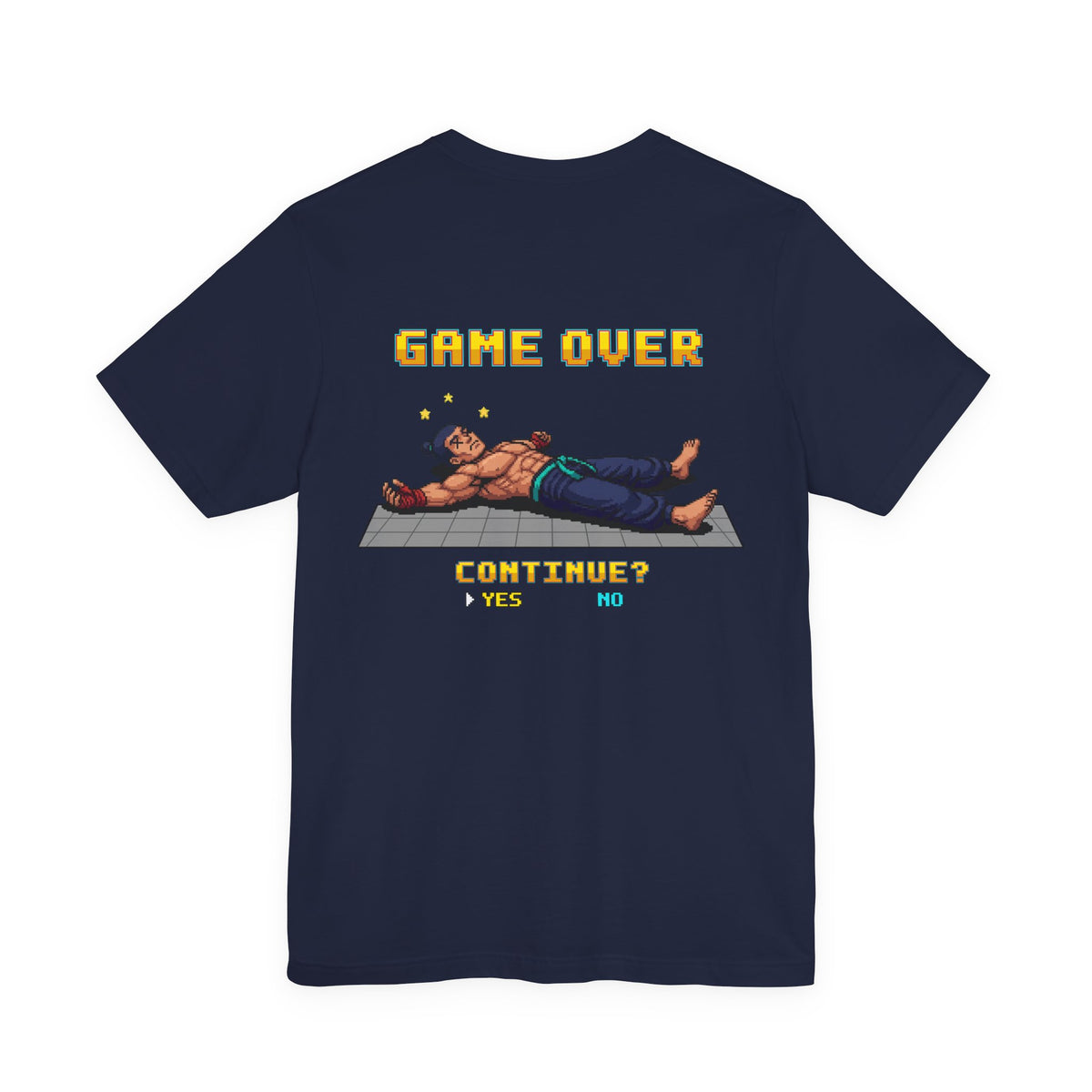 MMA Shirt - Game Over - Retro Pixel Art Tee