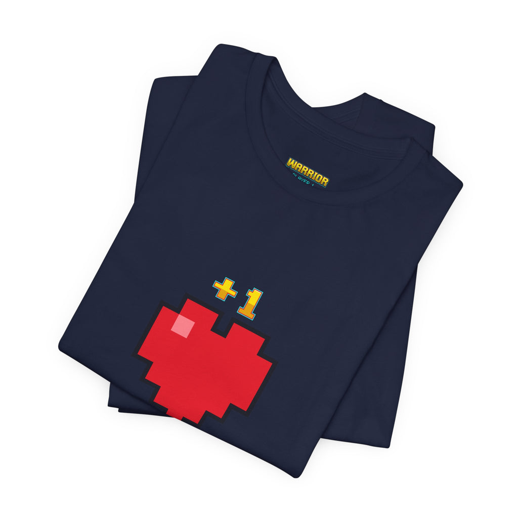 Gym Shirt - Rest Day +1 Life - Retro Pixel Art Tee