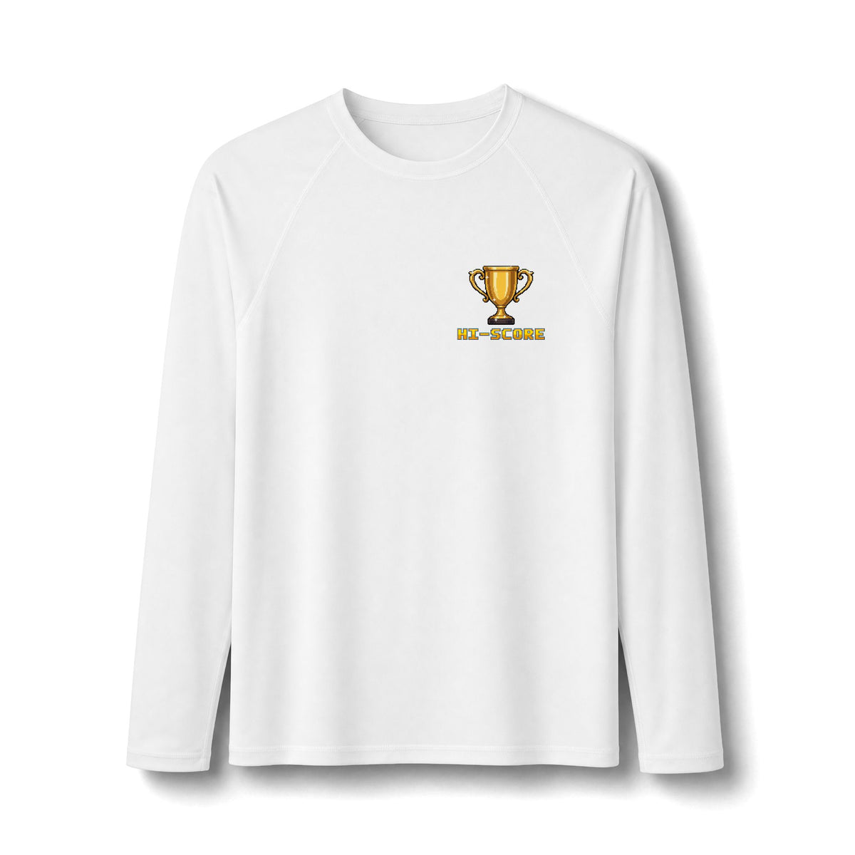BJJ Rash Guard - High Score: Armbars and Triangles - Pixel Art Rashguard