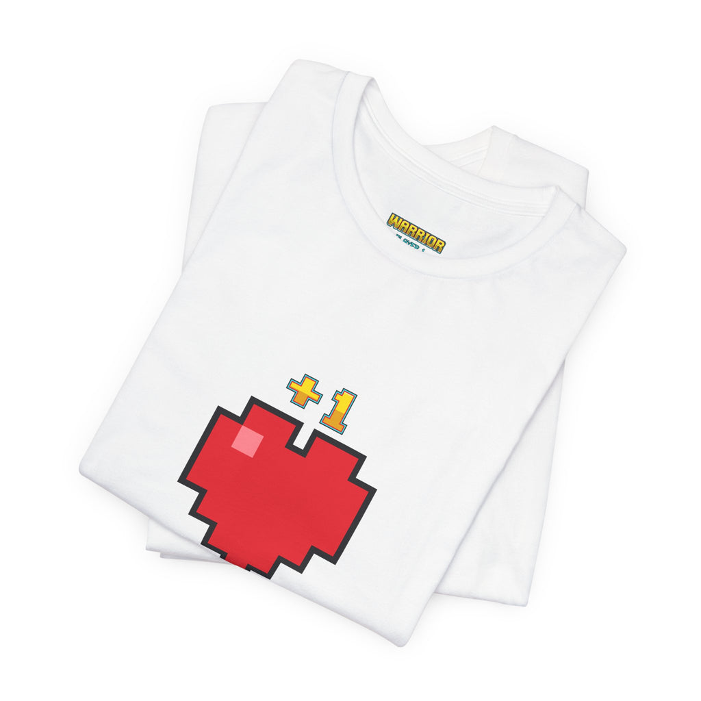 Gym Shirt - Rest Day +1 Life - Retro Pixel Art Tee