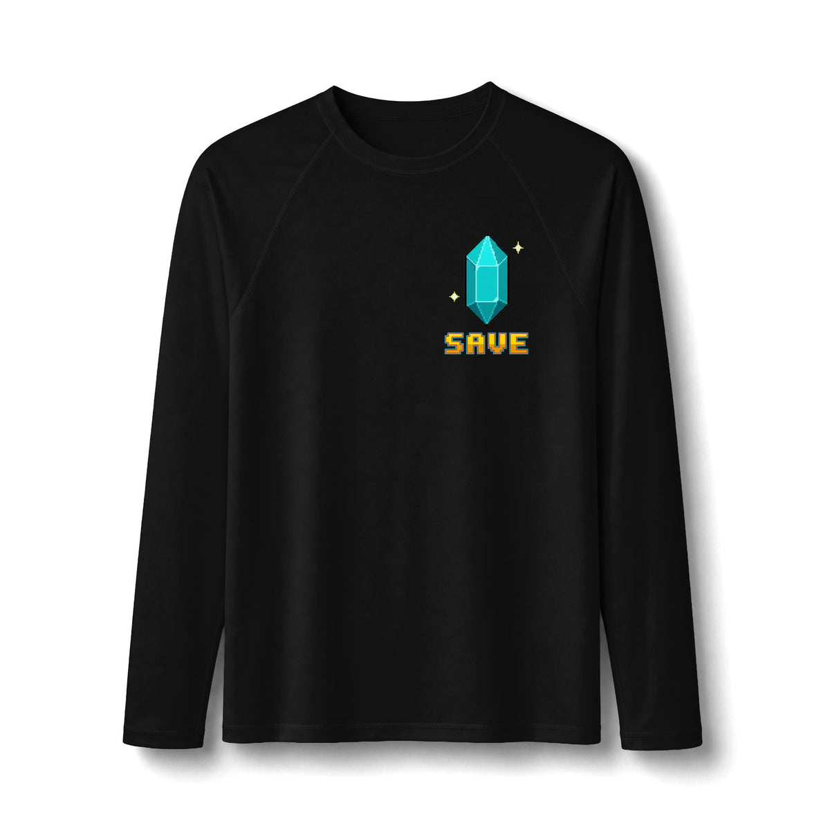 Gym Rash Guard - Save Point - Pixel Art Rashguard