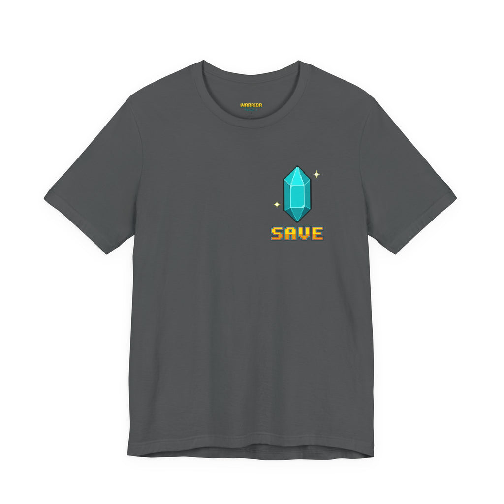 Gym Shirt - Save Point - Retro Pixel Art Tee