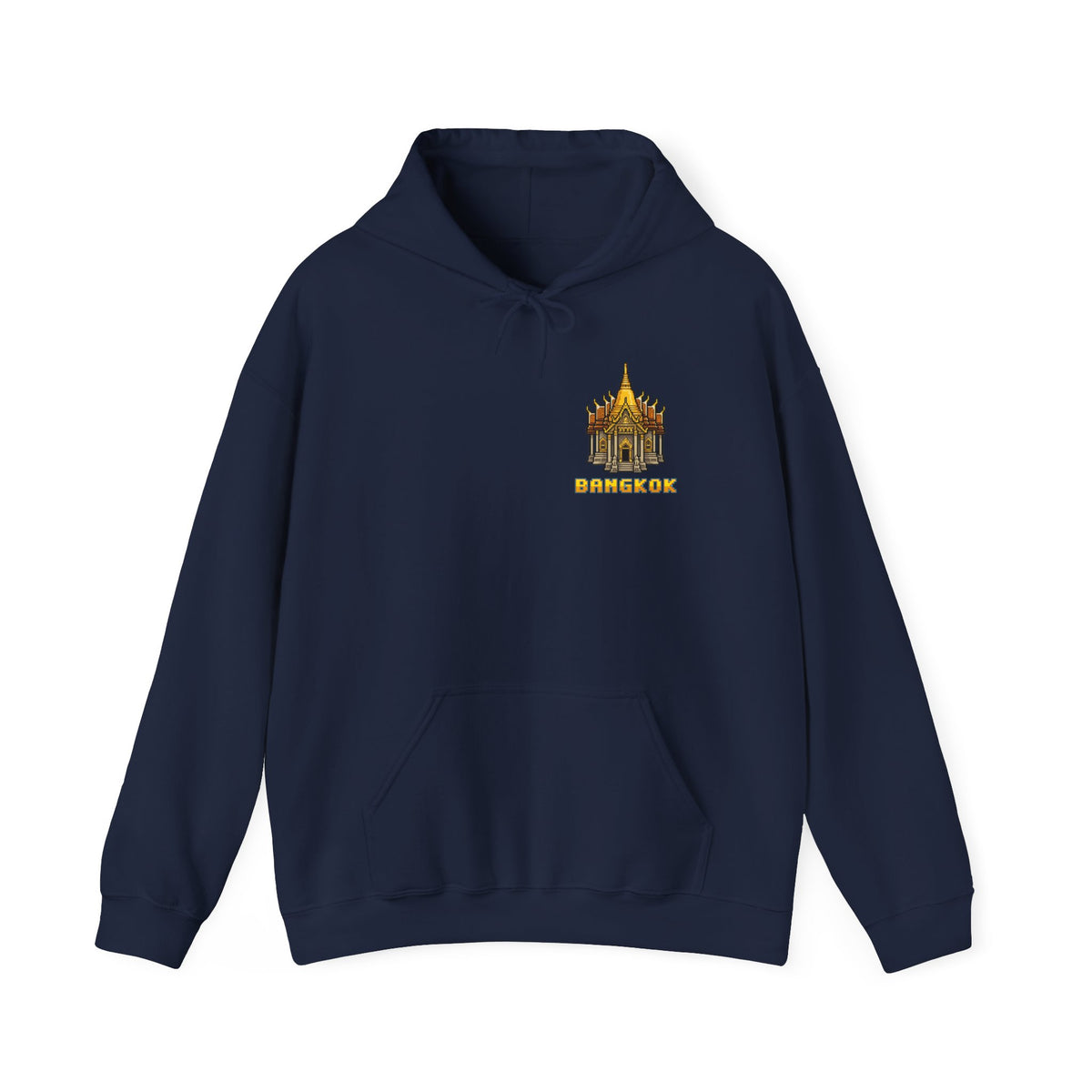 Muay Thai Hoodie - Select Stage: Bangkok Rio Tokyo - Retro Pixel Art Hoodie