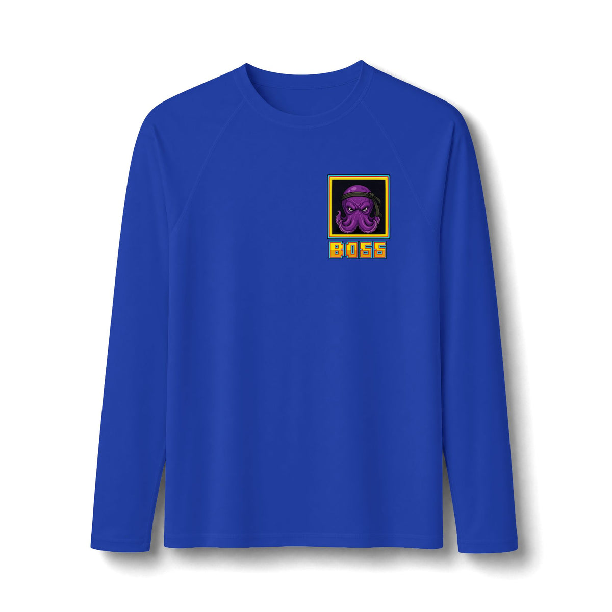 BJJ Rash Guard - Octopus Guard Final Boss - Pixel Art Rashguard