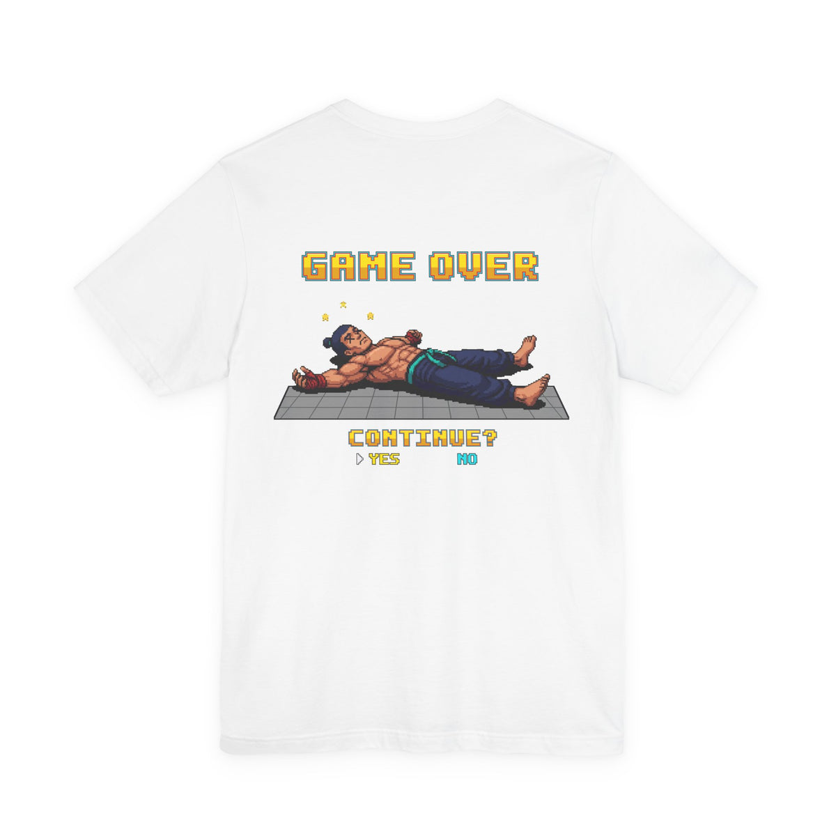 MMA Shirt - Game Over - Retro Pixel Art Tee