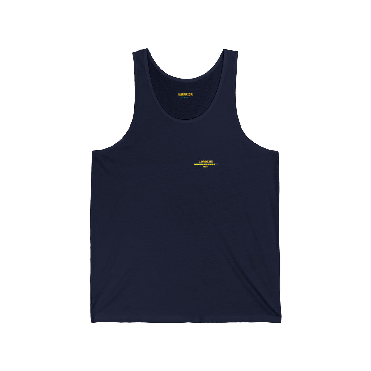 Boxing Tank Top - Loading Fight Camp - Retro Pixel Art Workout Tank