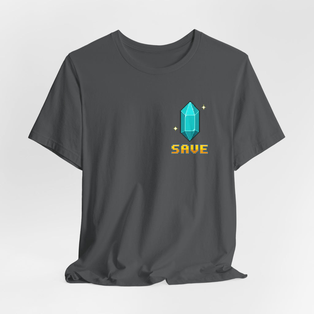 Gym Shirt - Save Point - Retro Pixel Art Tee