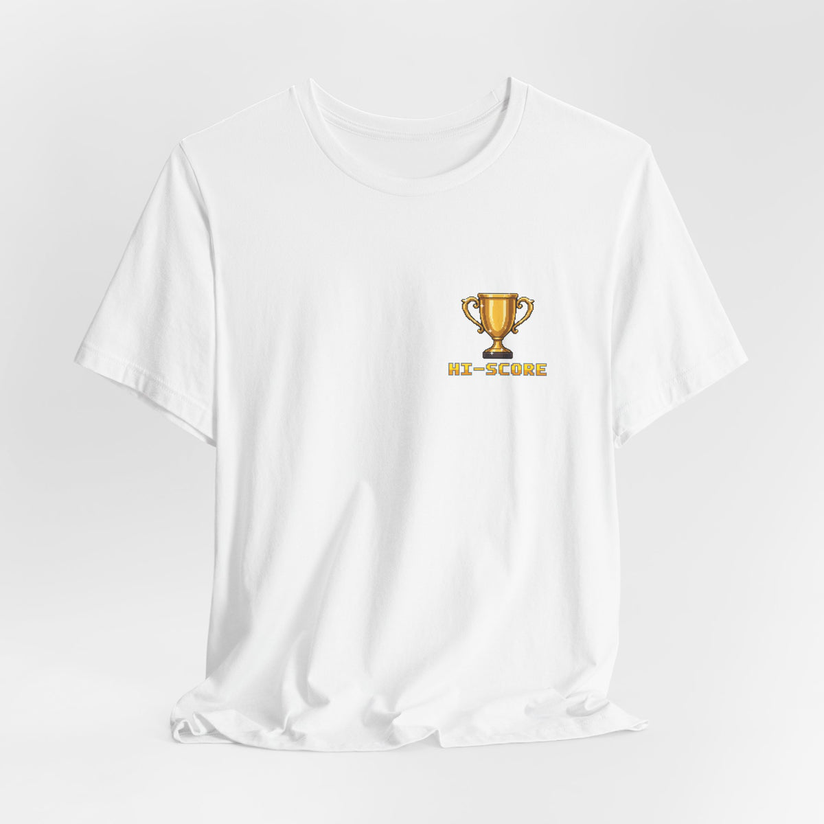 BJJ Shirt - High Score: Armbars and Triangles - Retro Pixel Art Tee