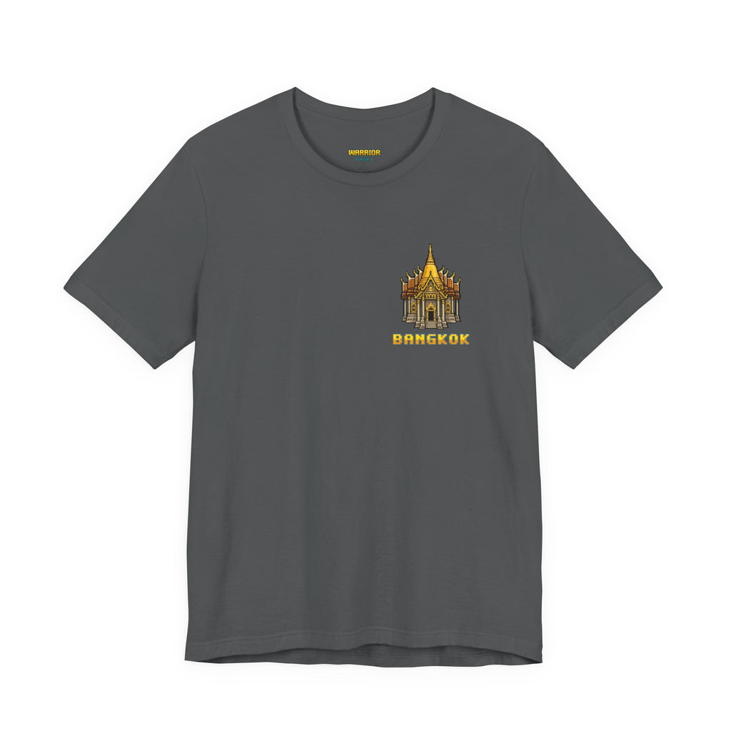 Muay Thai Shirt - Select Stage: Bangkok Rio Tokyo - Retro Pixel Art Tee