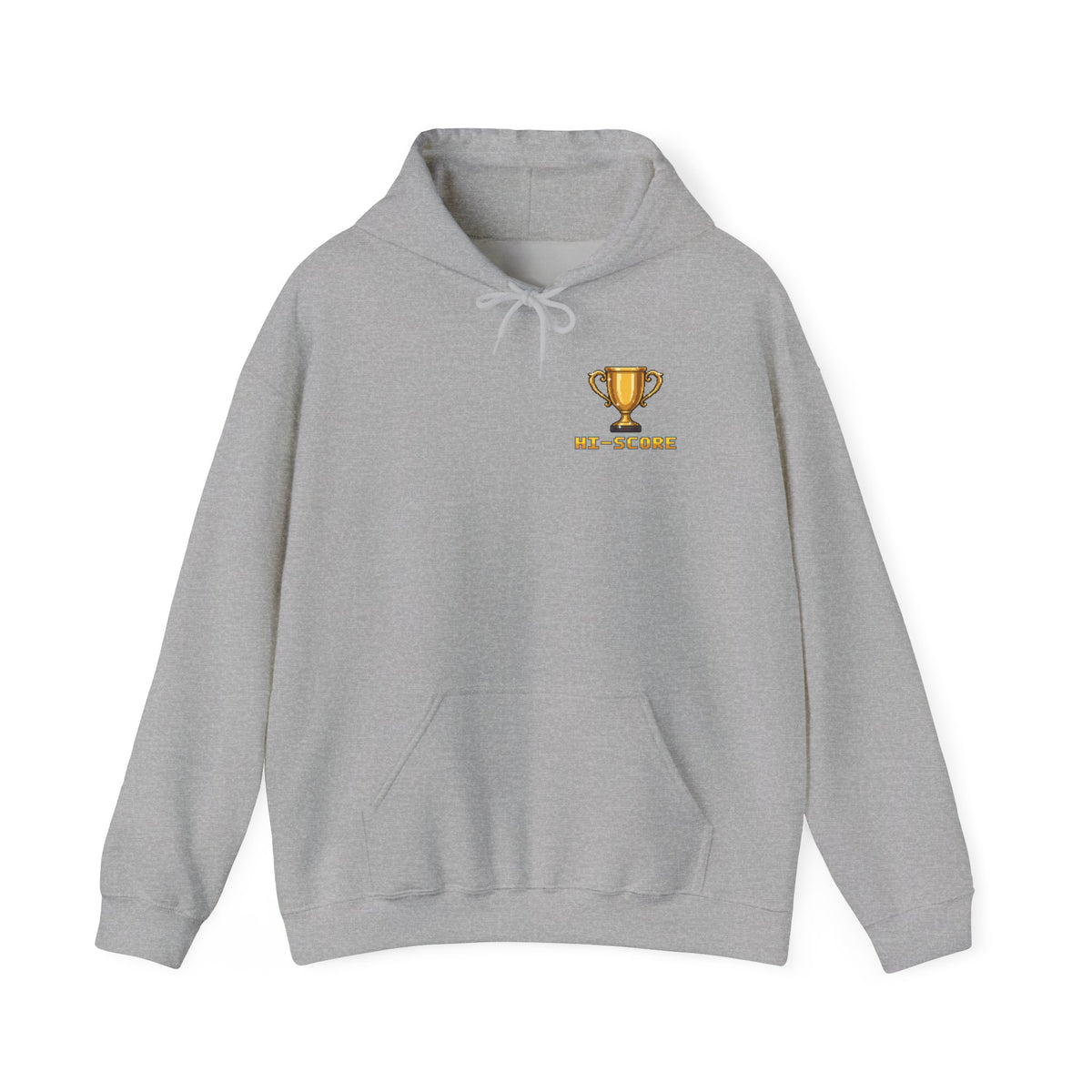BJJ Hoodie - High Score: Armbars and Triangles - Retro Pixel Art Hoodie