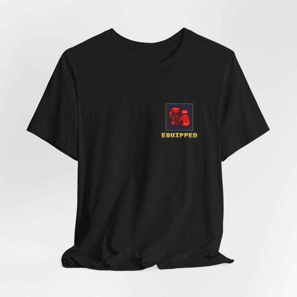 Martial Arts Shirt - Fight Gear Inventory - Retro Pixel Art Tee