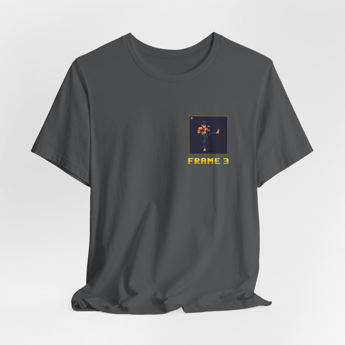 Muay Thai Shirt - Move List: Teep - Retro Pixel Art Tee
