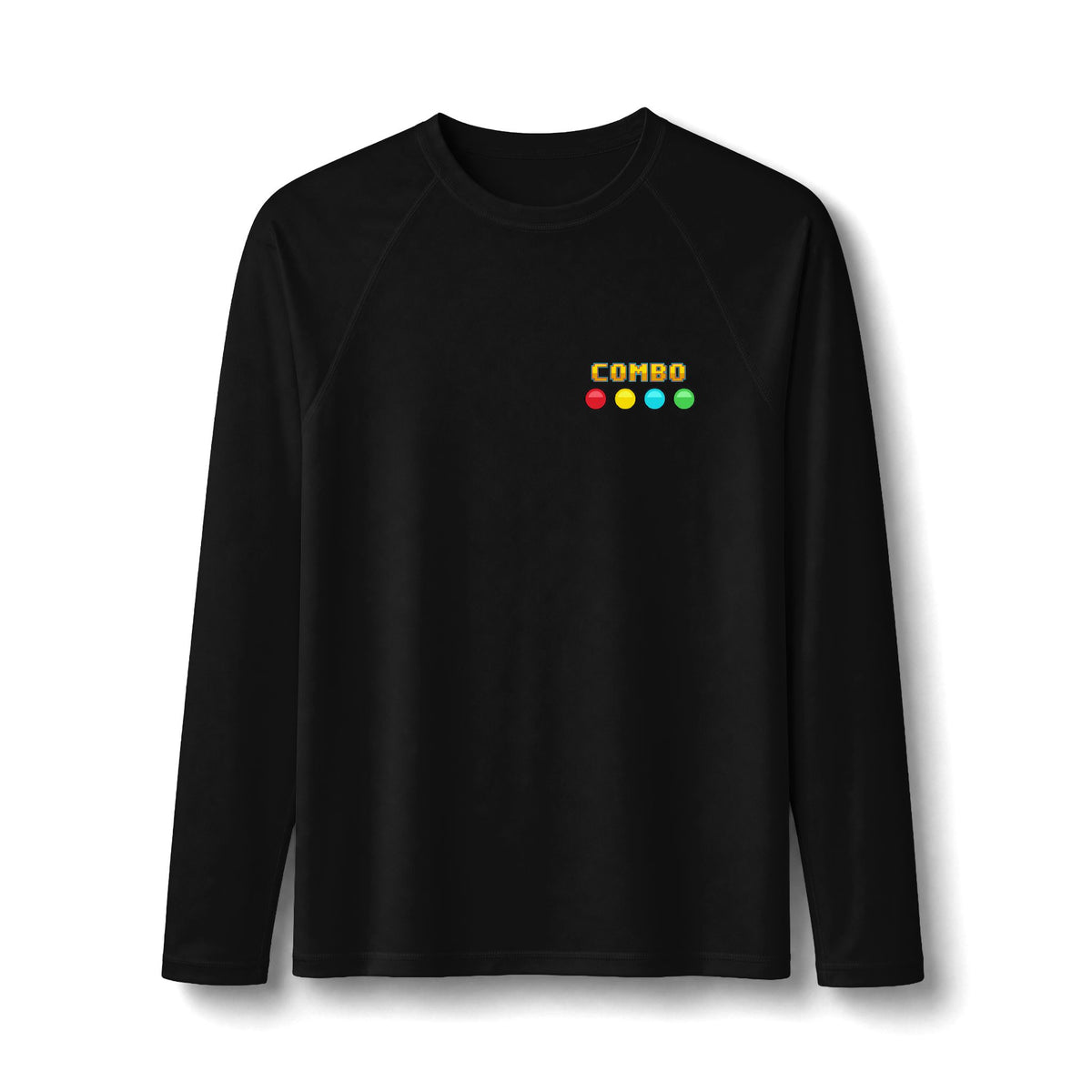 Kickboxing Rash Guard - Combo Unlocked - Pixel Art Rashguard