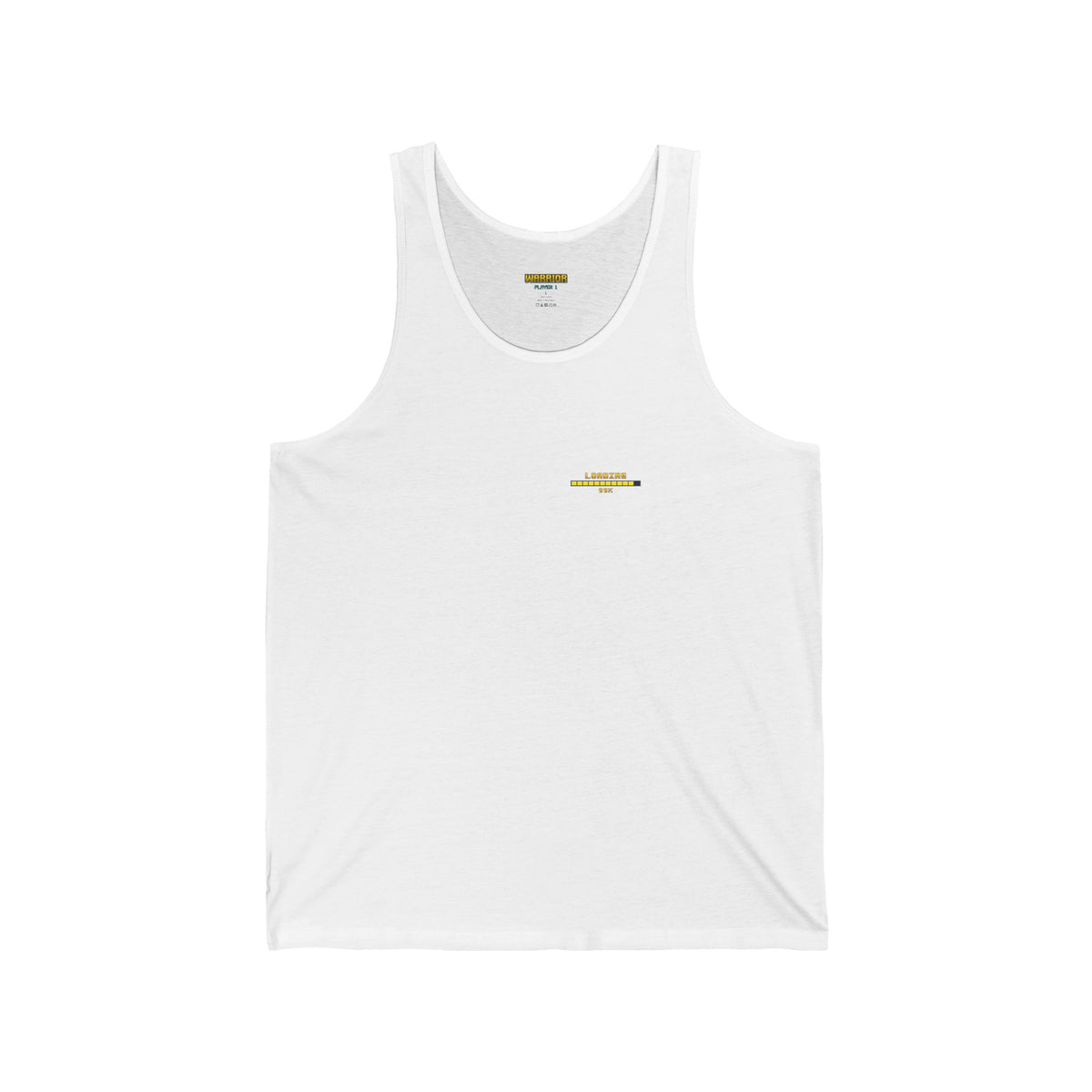 Boxing Tank Top - Loading Fight Camp - Retro Pixel Art Workout Tank