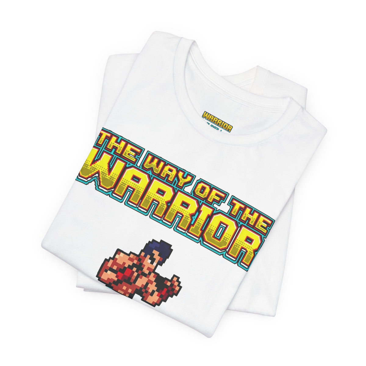 Martial Arts Shirt - Press Start to Train - Retro Pixel Art Tee