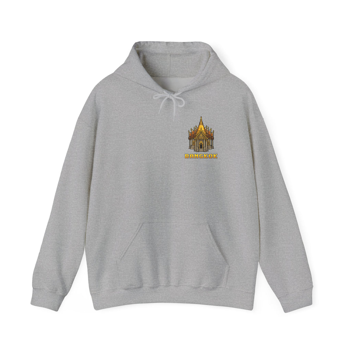 Muay Thai Hoodie - Select Stage: Bangkok Rio Tokyo - Retro Pixel Art Hoodie