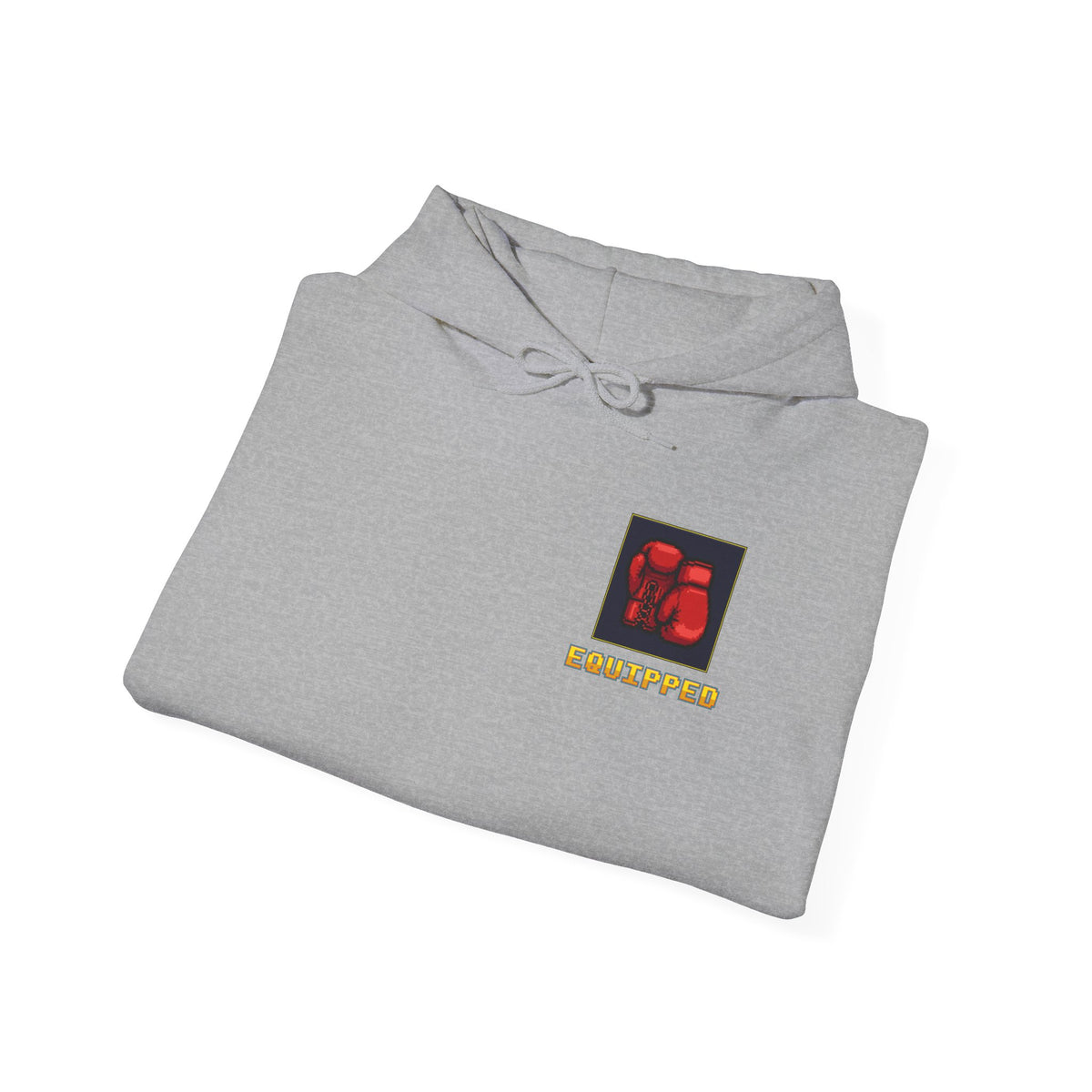 Martial Arts Hoodie - Fight Gear Inventory - Retro Pixel Art Hoodie
