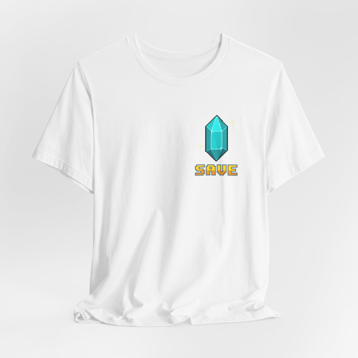 Gym Shirt - Save Point - Retro Pixel Art Tee