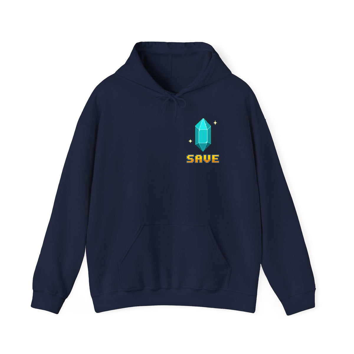 Gym Hoodie - Save Point - Retro Pixel Art Hoodie