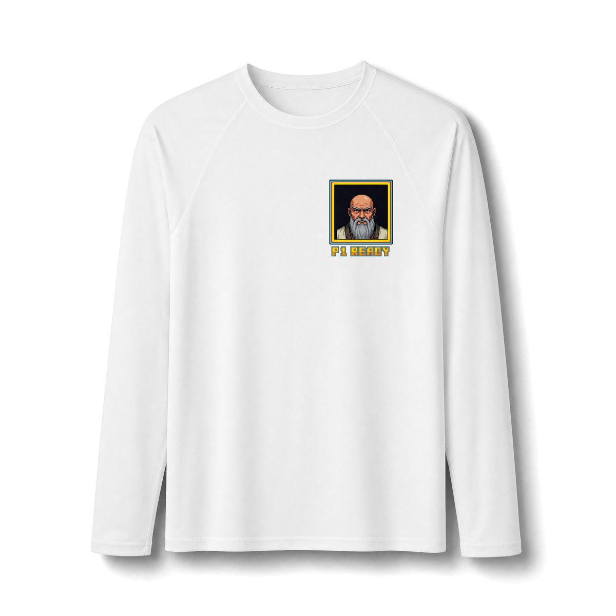 Martial Arts Rash Guard - Select Your Style: Sensei - Pixel Art Rashguard