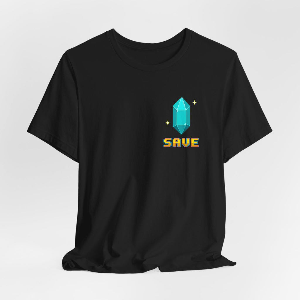 Gym Shirt - Save Point - Retro Pixel Art Tee