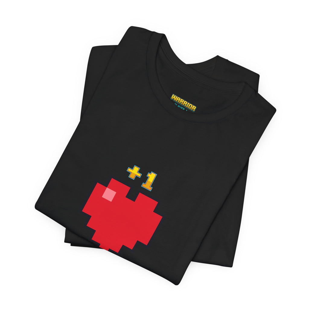 Gym Shirt - Rest Day +1 Life - Retro Pixel Art Tee