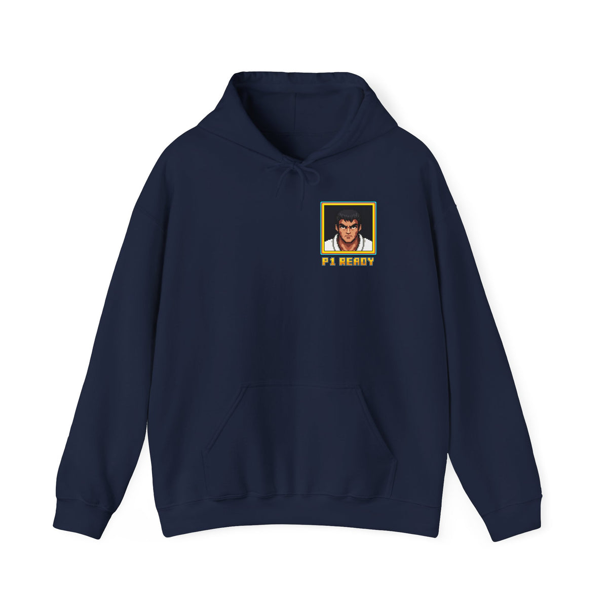 BJJ Hoodie - Select Your Style: Grappler - Retro Pixel Art Hoodie