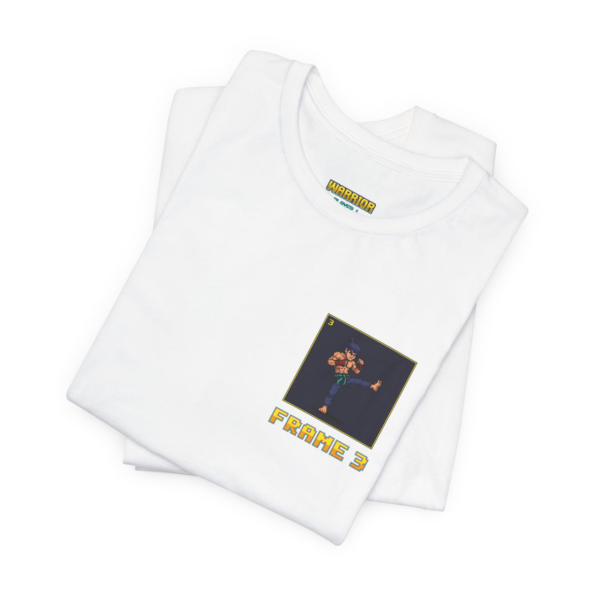 Muay Thai Shirt - Move List: Teep - Retro Pixel Art Tee