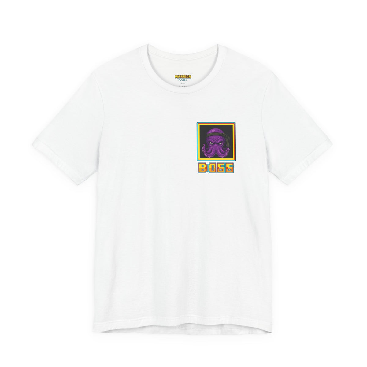 BJJ Shirt - Octopus Guard Final Boss - Retro Pixel Art Tee