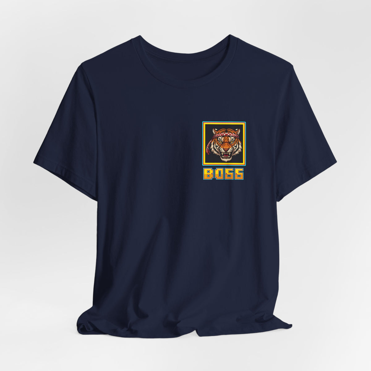 Muay Thai Shirt - Final Boss Tiger - Retro Pixel Art Tee